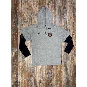 Mens Adidas Atlanta United Hoodie Size XL Soccer Football Pullover MLS